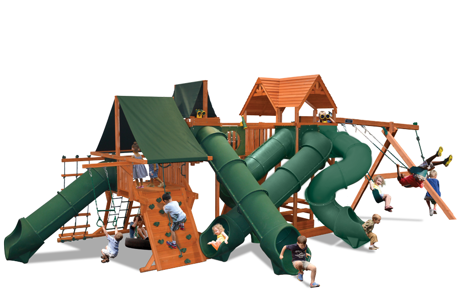 Extreme Deluxe Tunnel O Fun Playset With 5 Tube Slides For Sale
