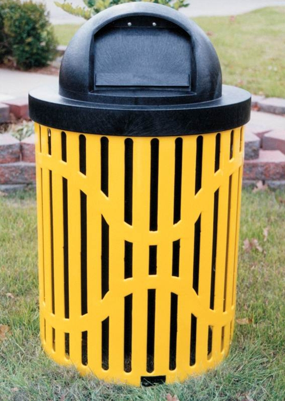 Classic Style Trash Receptacles for Public Places