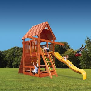 double swing set
