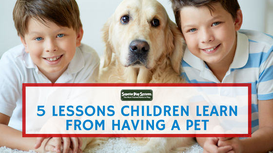 5 Lessons Children Learn from Having a Pet