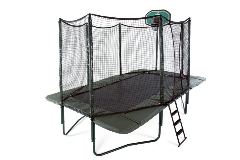 Alleyoop 10 X17 Variable Bounce Rectangle Trampoline Superior Play