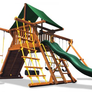 space saver swing set