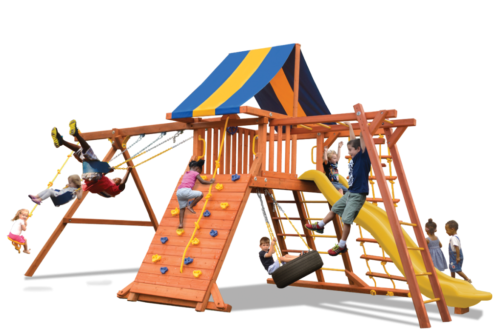 Turbo Original Playcenter Combo 3 with Monkey Bars | Superior Play