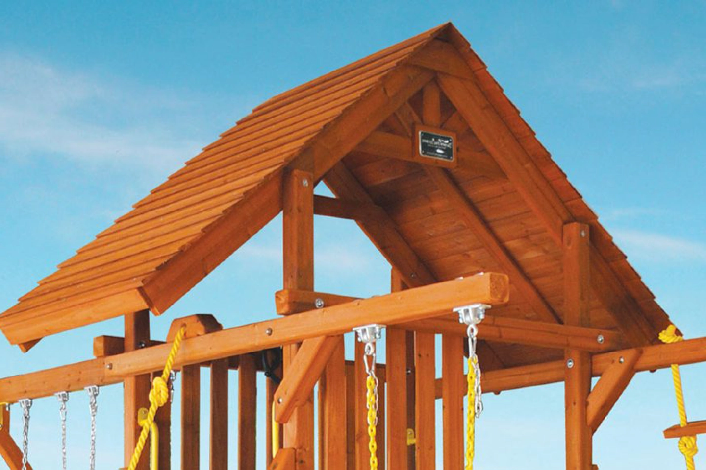 Original Playcenter Wood Roof