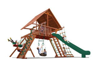 Extreme Playcenter Combo 2 w/ Wood Roof