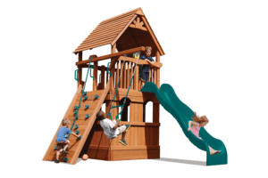 Deluxe Fort Jr. w/ Lower Enclosure Playhouse