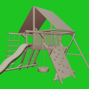Deluxe Playcenter with 2 Position Swingbeam