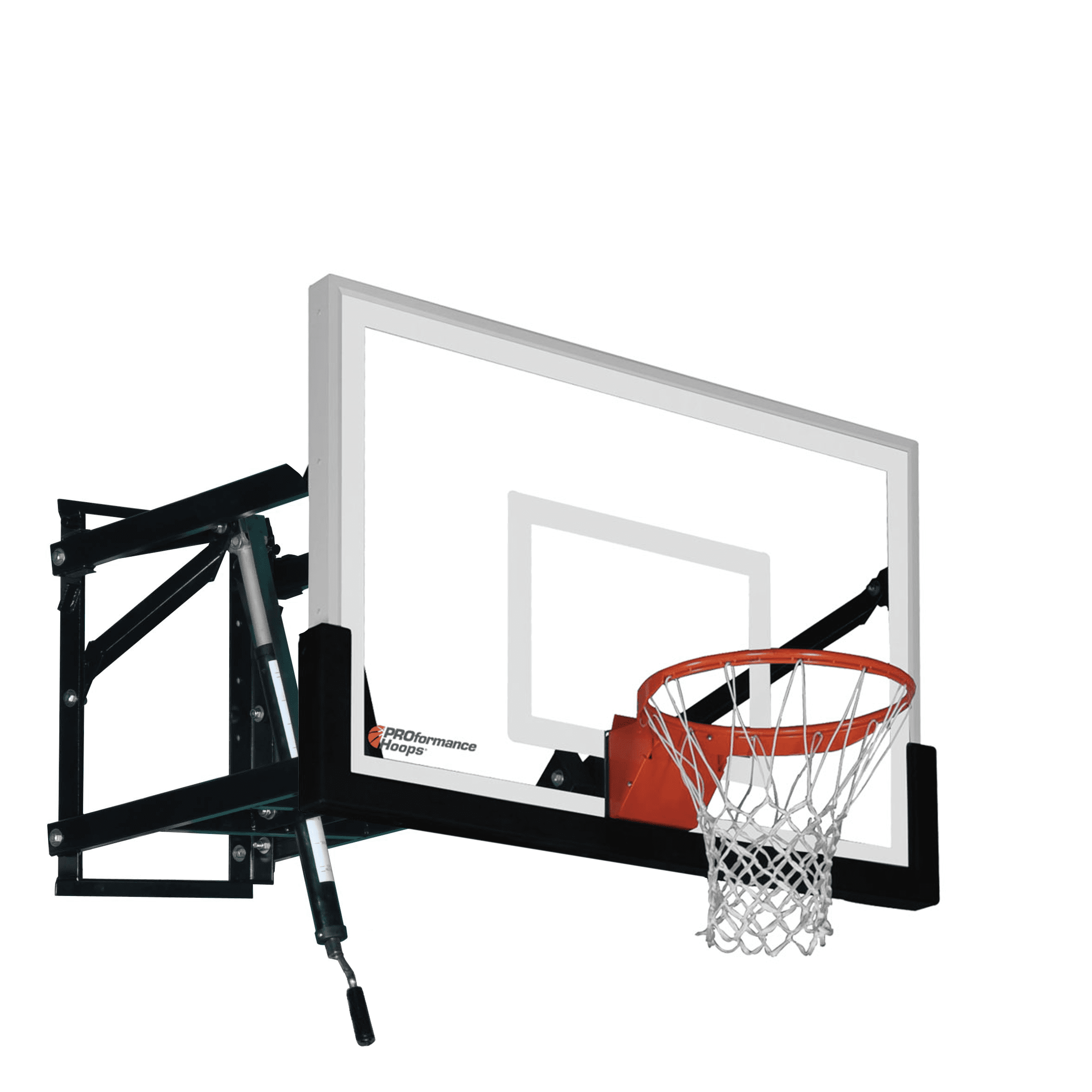2.6M-3M Adjustable Height Basketball Basketball Stand Hoop Net Backboard System 