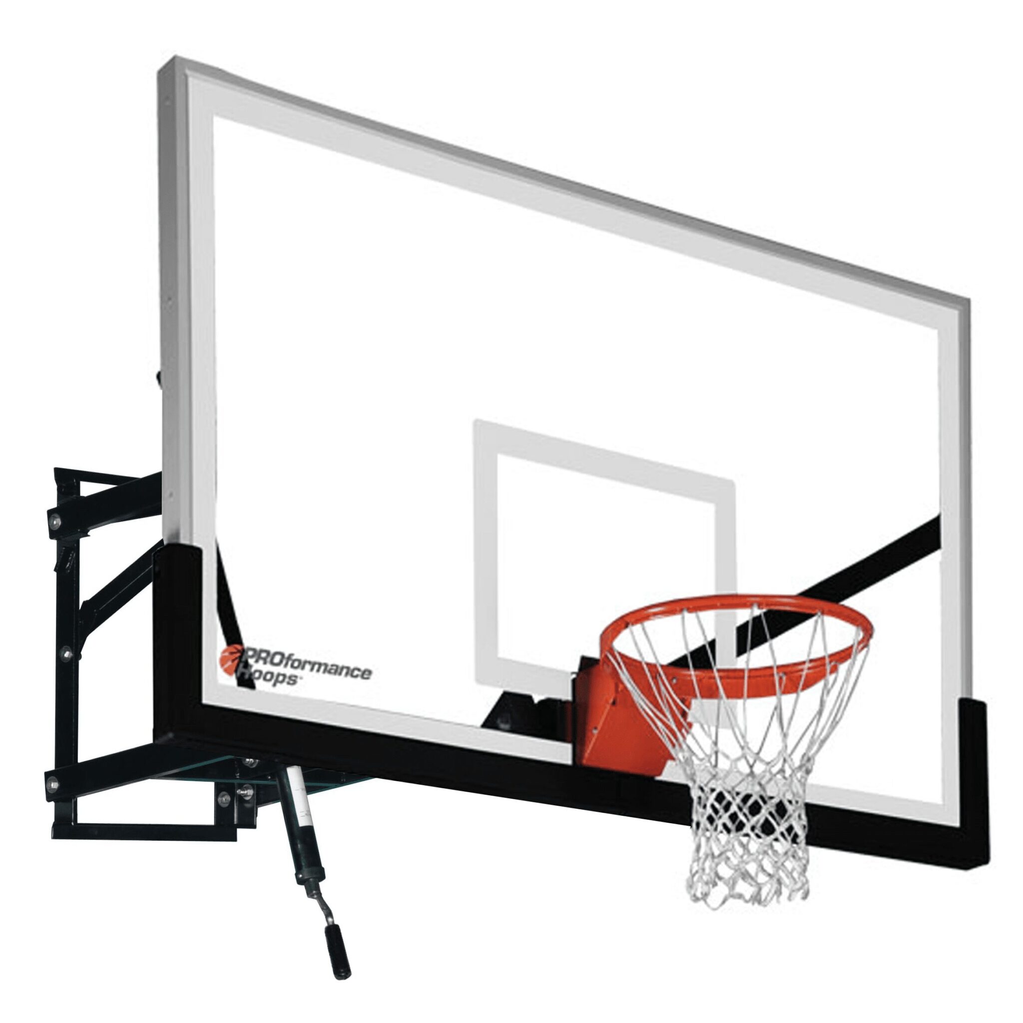 WM72 72" Wall Mount Basketball Hoop