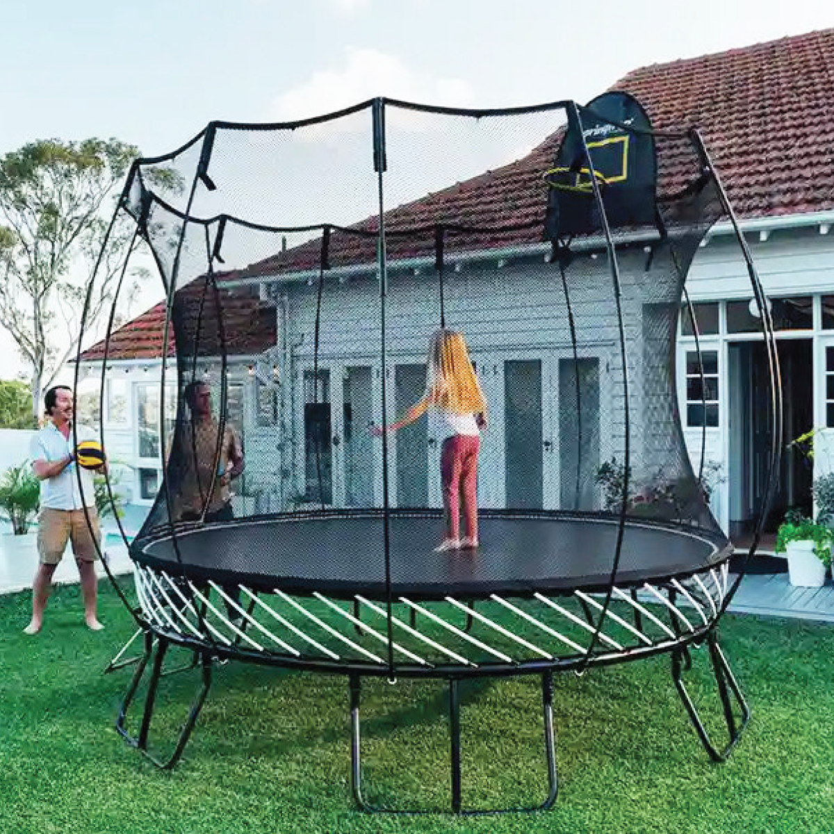 Springfree 10' Medium Round Trampoline Superior Play Systems®
