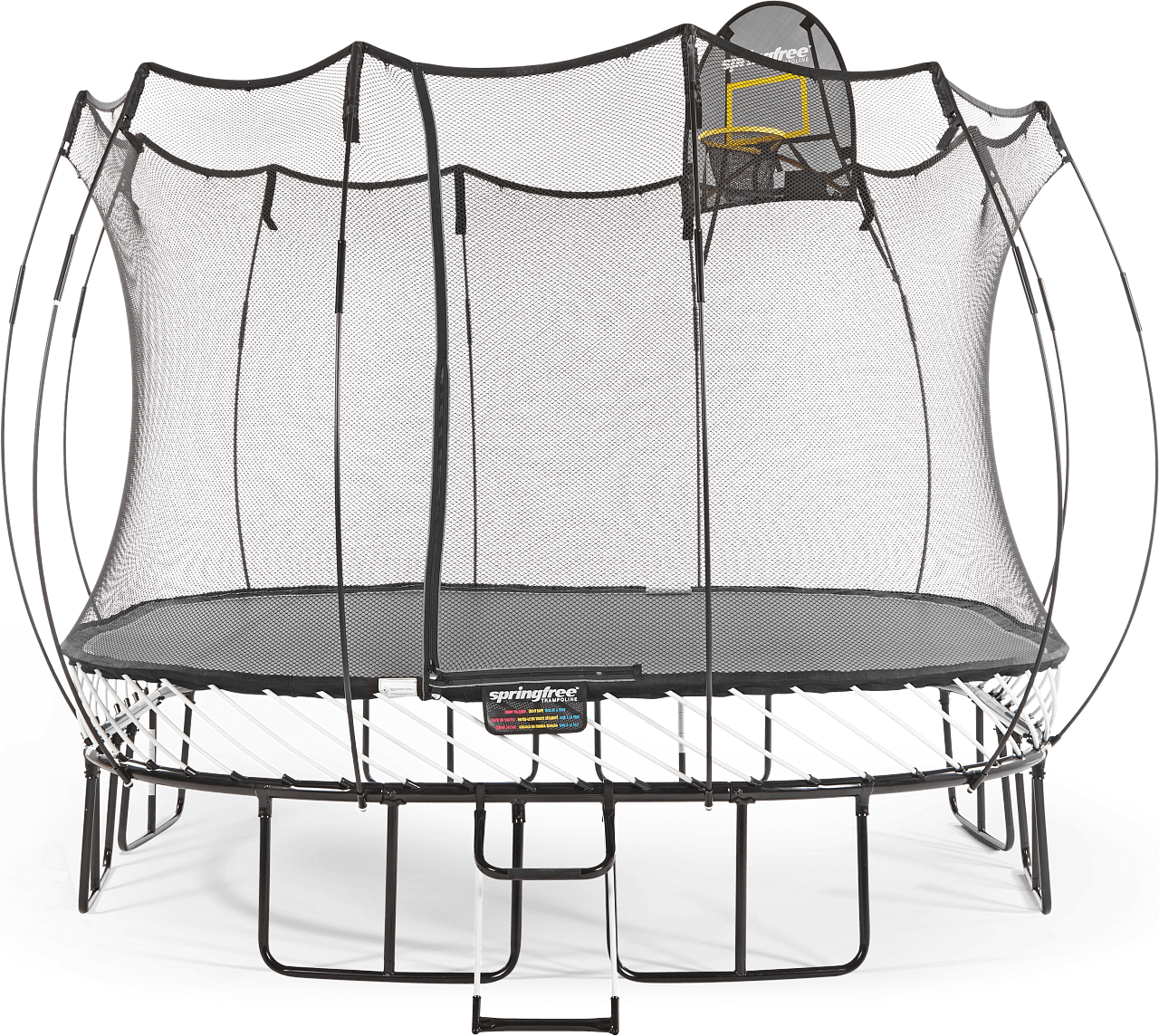 Large Springfree® 11' Square Trampoline | Superior Play