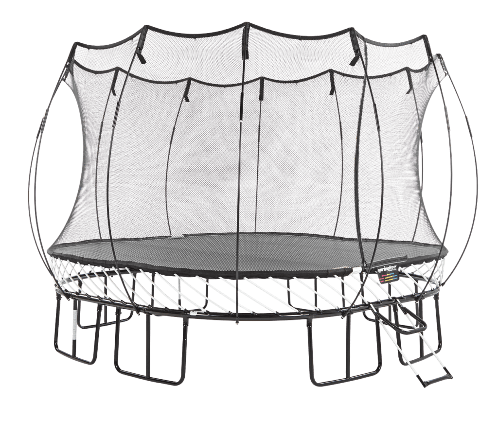 Large 11' Square Trampoline | Play