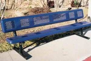 Perforated Style Bench