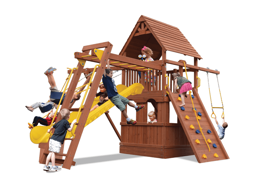 Turbo Deluxe Fort Combo 3 with Playhouse