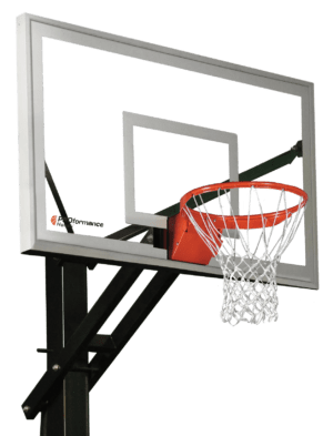 Opti Professional American Basketball Hoop Net and Ball Set LARGE Game 