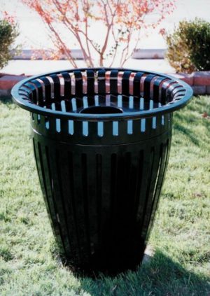 Crown Style Trash Receptacles