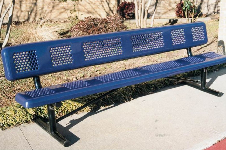 Perforated Style Benches