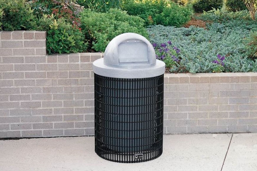 Wire style Trash Receptacles