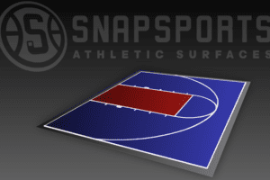 Snapsports 30' by 40' Basketball Court