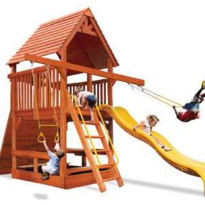 Deluxe Fort Spacesaver with Double Swing Arm