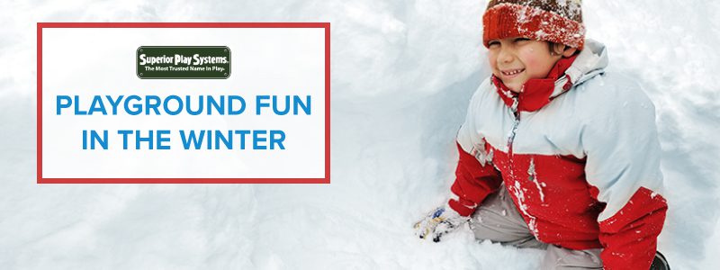 Playground Fun in the Winter