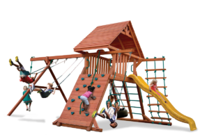 Original Playcenter Combo 2 with Wood Roof