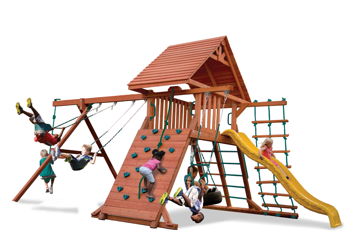 Original Playcenter Combo 2 w/ Wood Roof