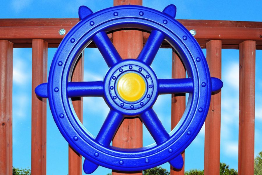 Deluxe Ships Wheel (19")