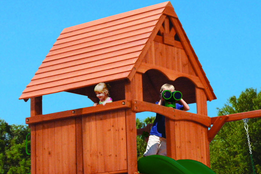 Deluxe Fort Upper Level Playhouse