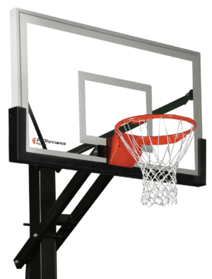 Proformance Hoops PROclassic 660 loaded basketball hoop close up