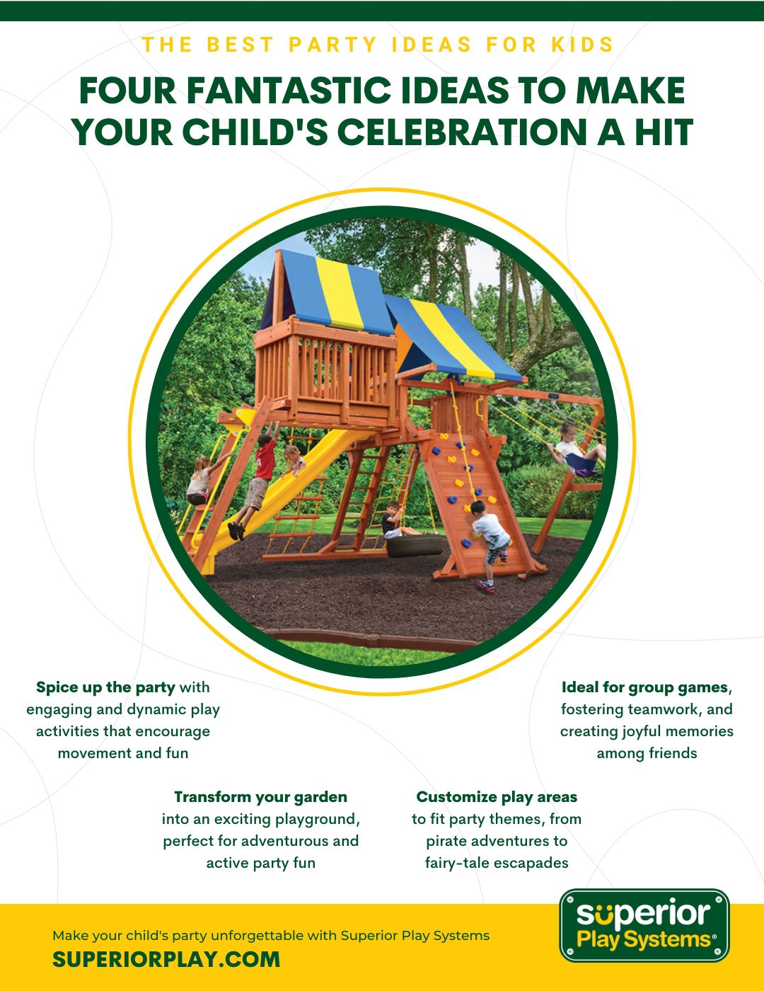 infograph about play structures