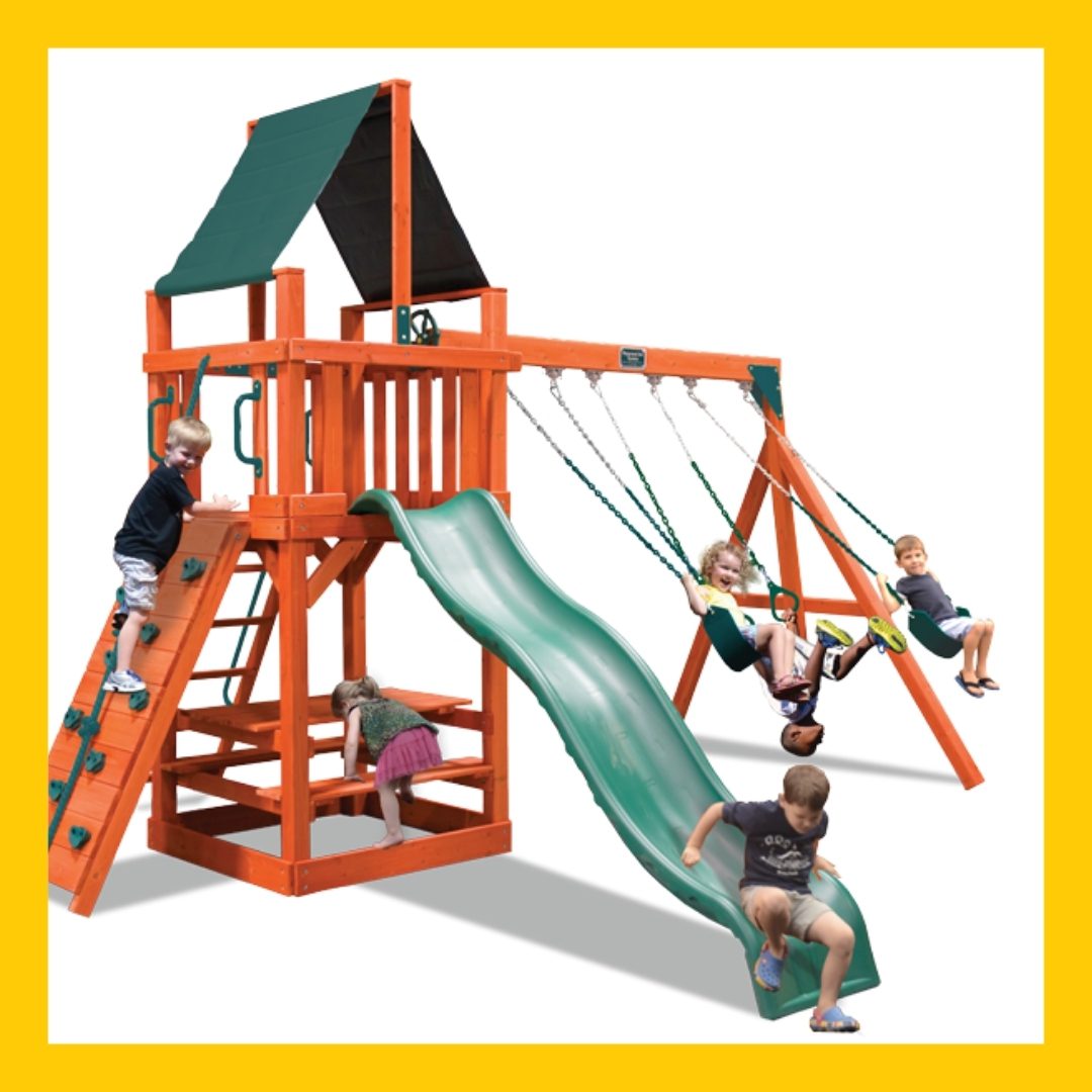 image of a play structure