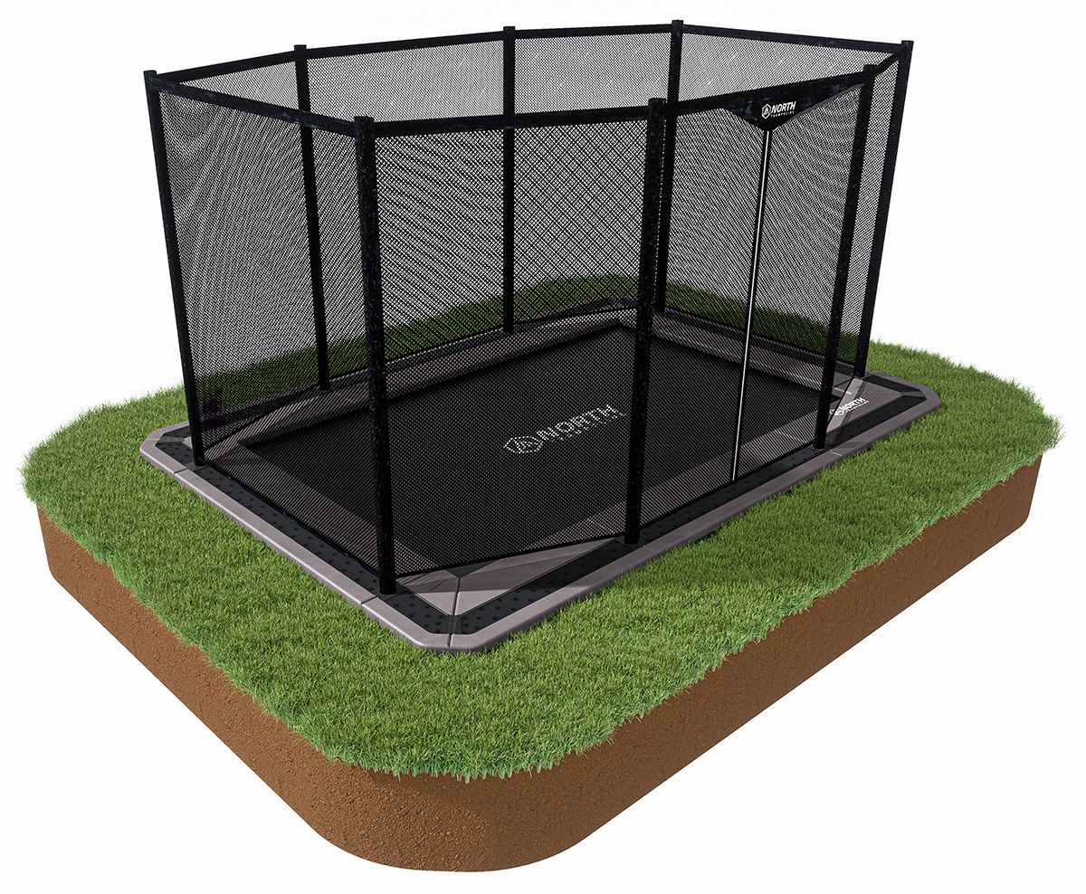 NORTH® In-Ground 12'x8' Rectangle