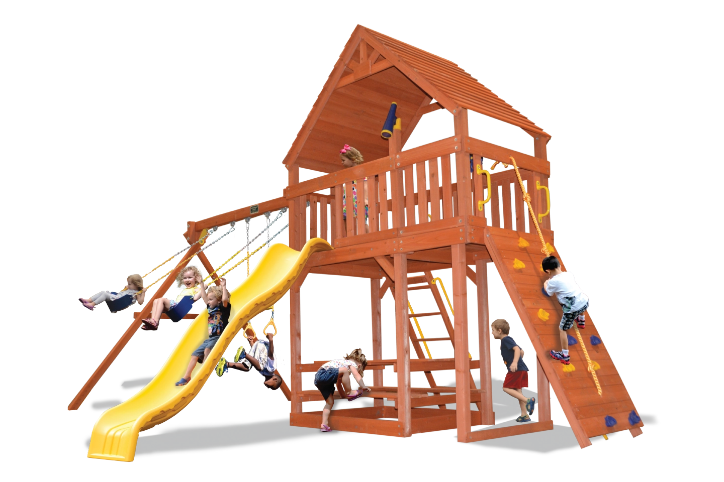 Original Fort Combo 2 XL Wood Roof