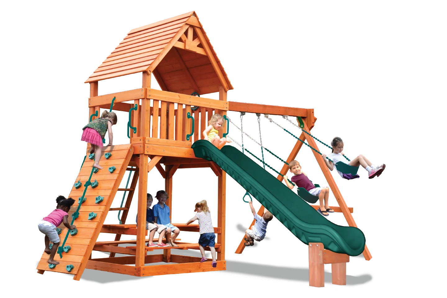 Turbo Original Fort Combo 2 with Wood Roof