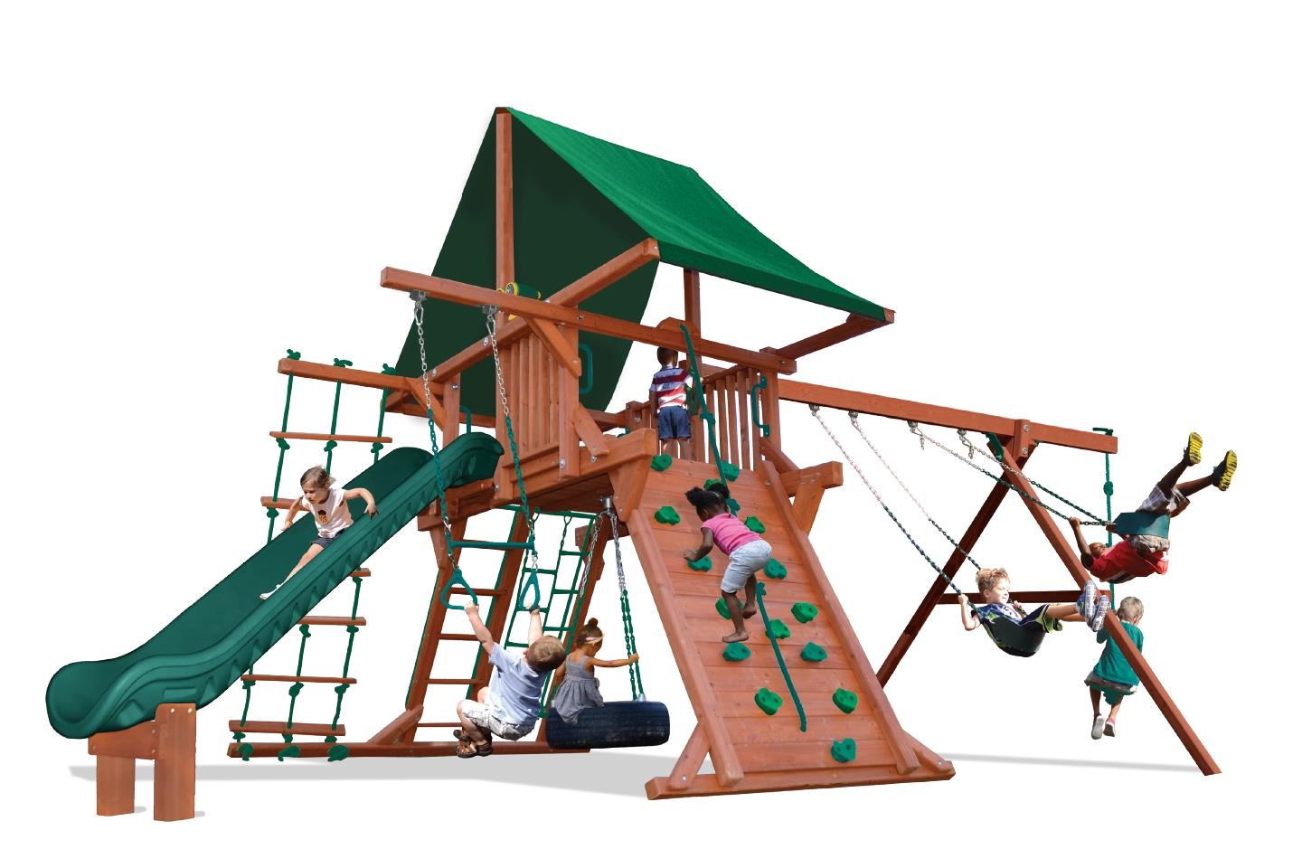 Turbo Deluxe Playcenter Combo 2 - Green Machine