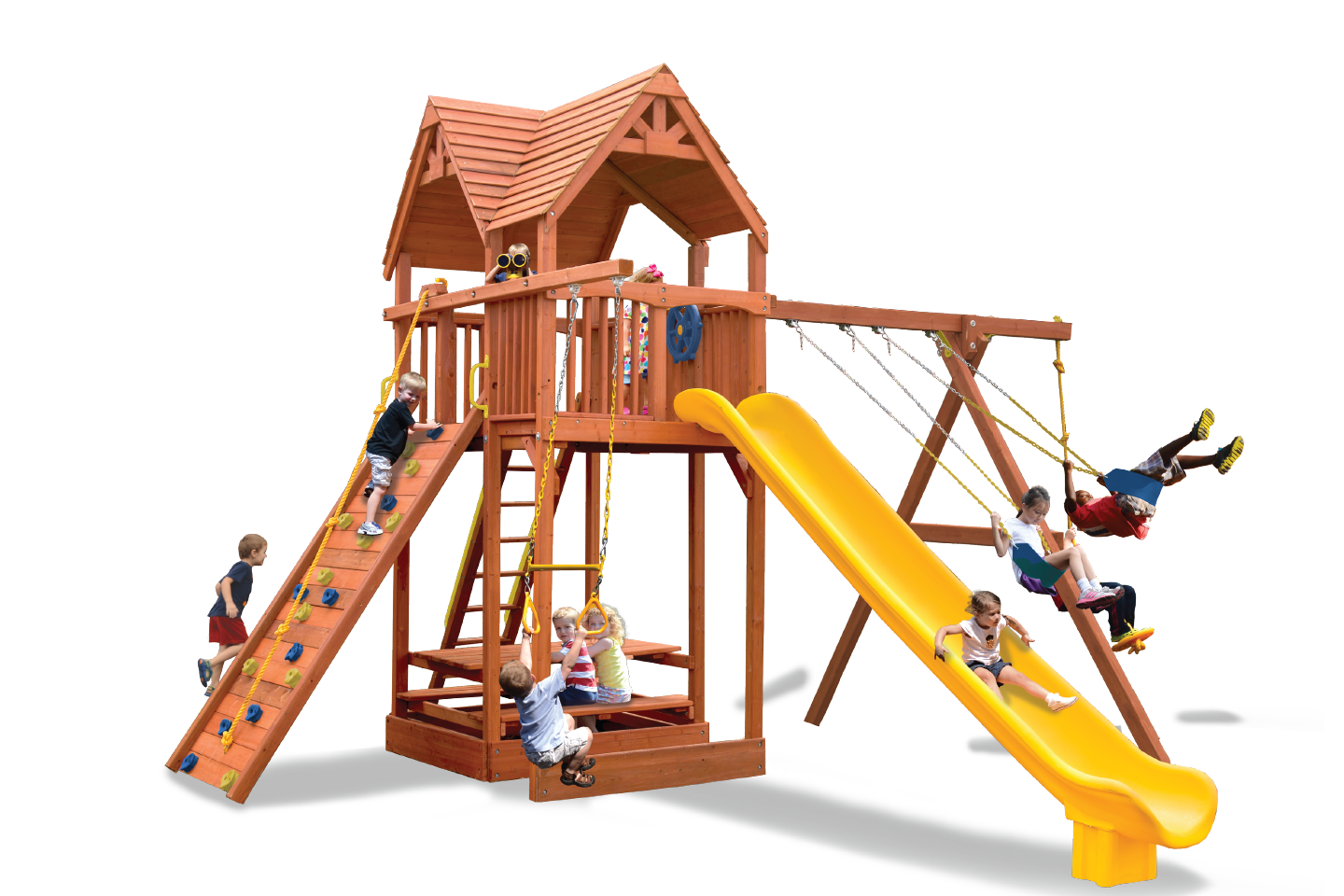 Supreme Fort Combo 2 XL with Wood Roof