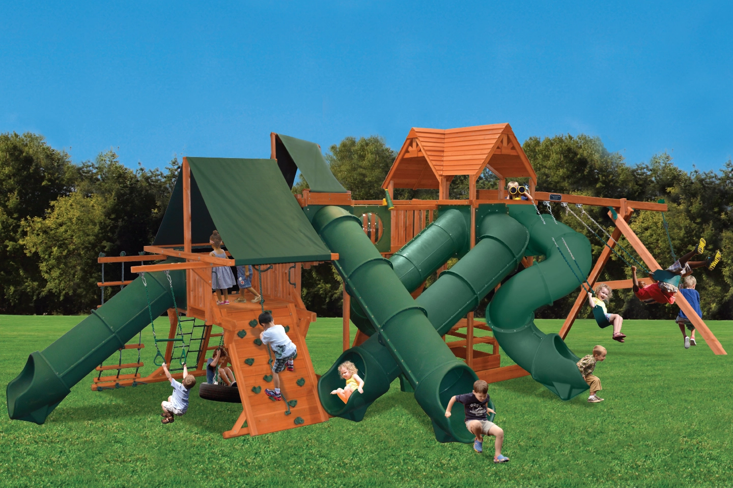 Playground One! Extreme Deluxe Tunnel-O-Fun Playset Superior Play
