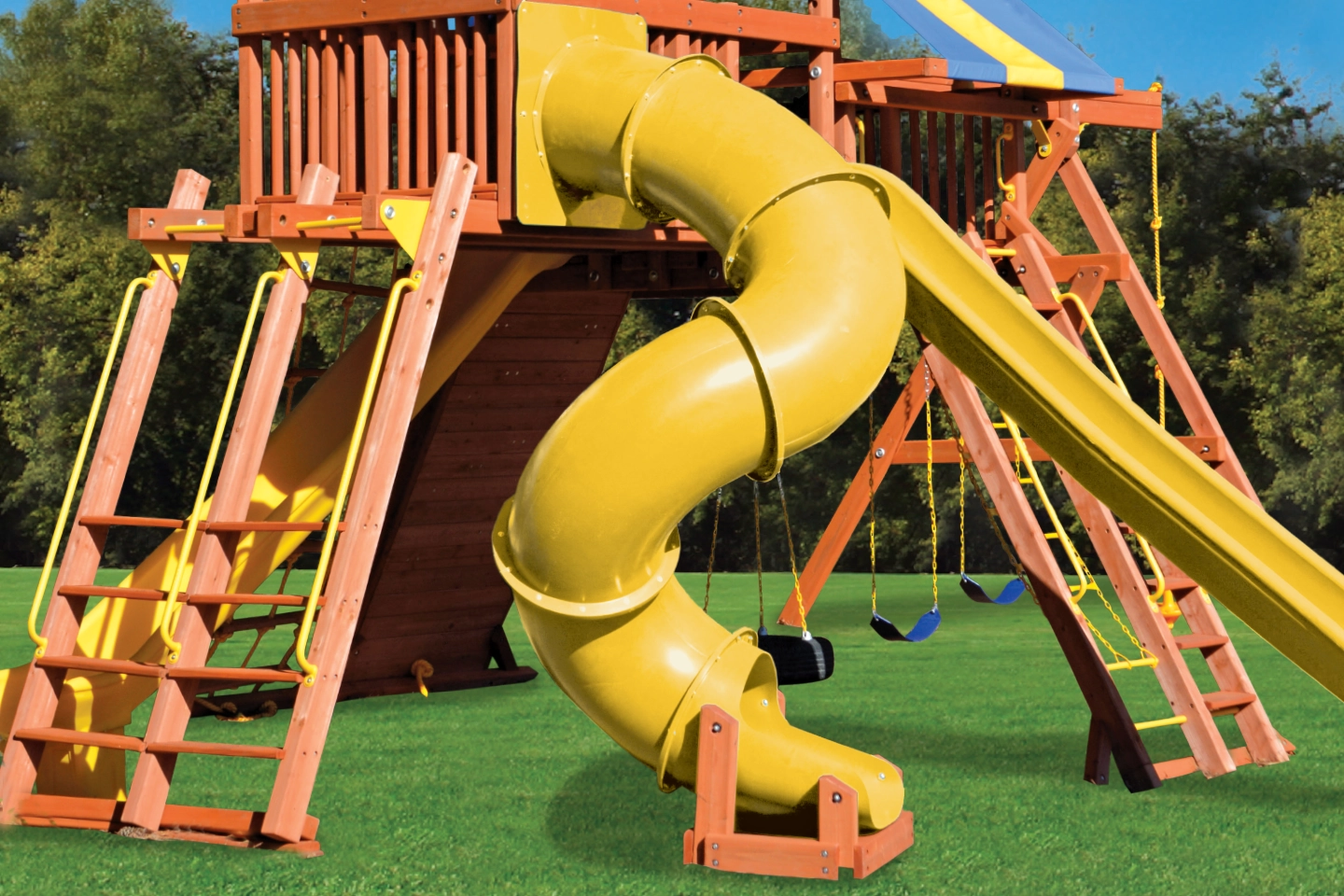 7.5' Extreme Corkscrew Slide