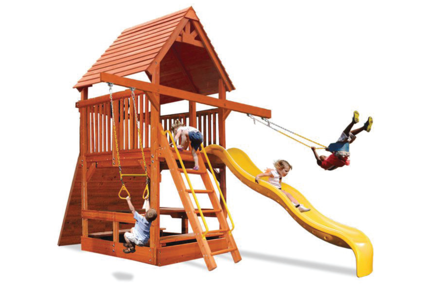 Deluxe Fort Spacesaver with Double Swing Arm