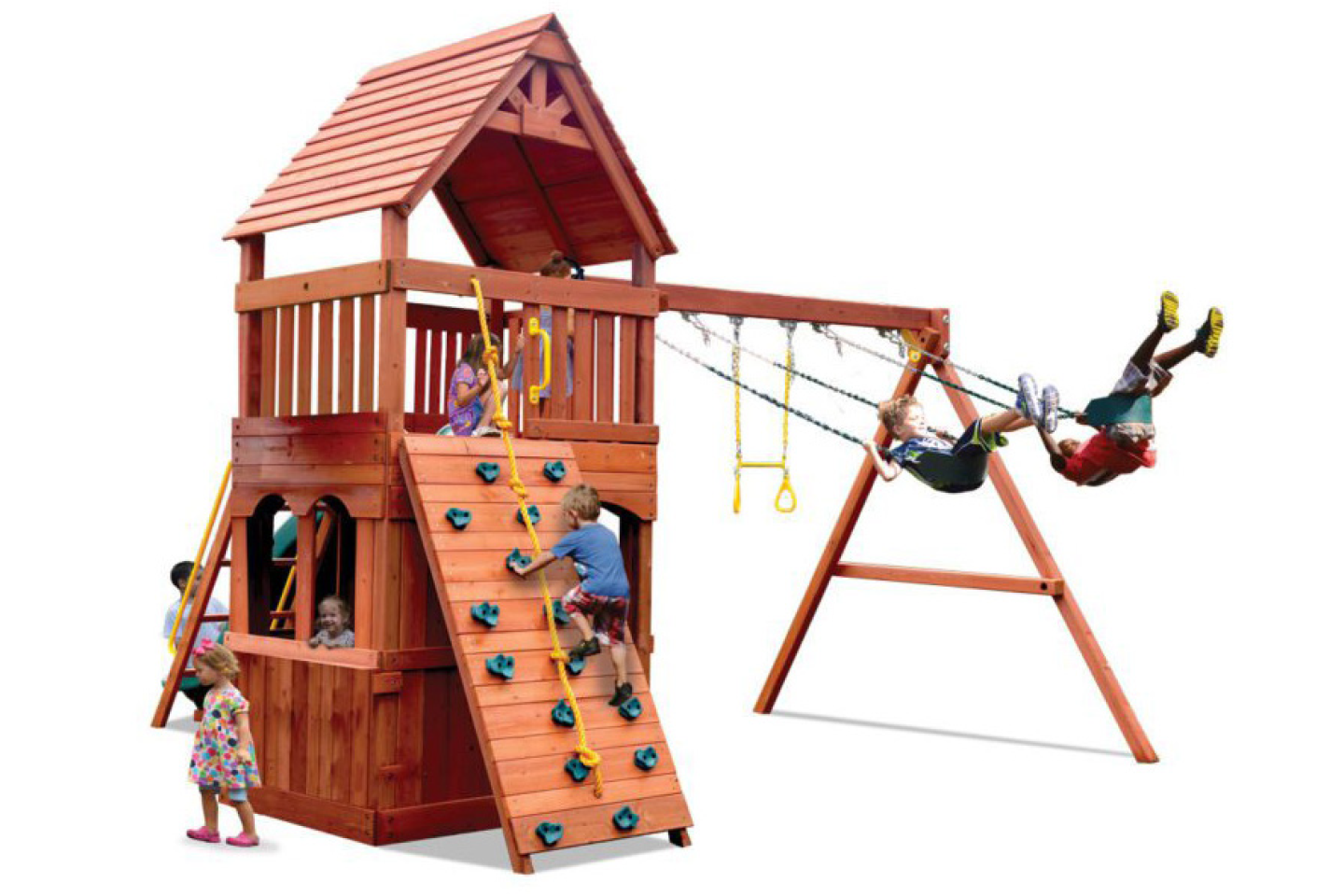 Turbo Original Fort with Lower Level Enclosure