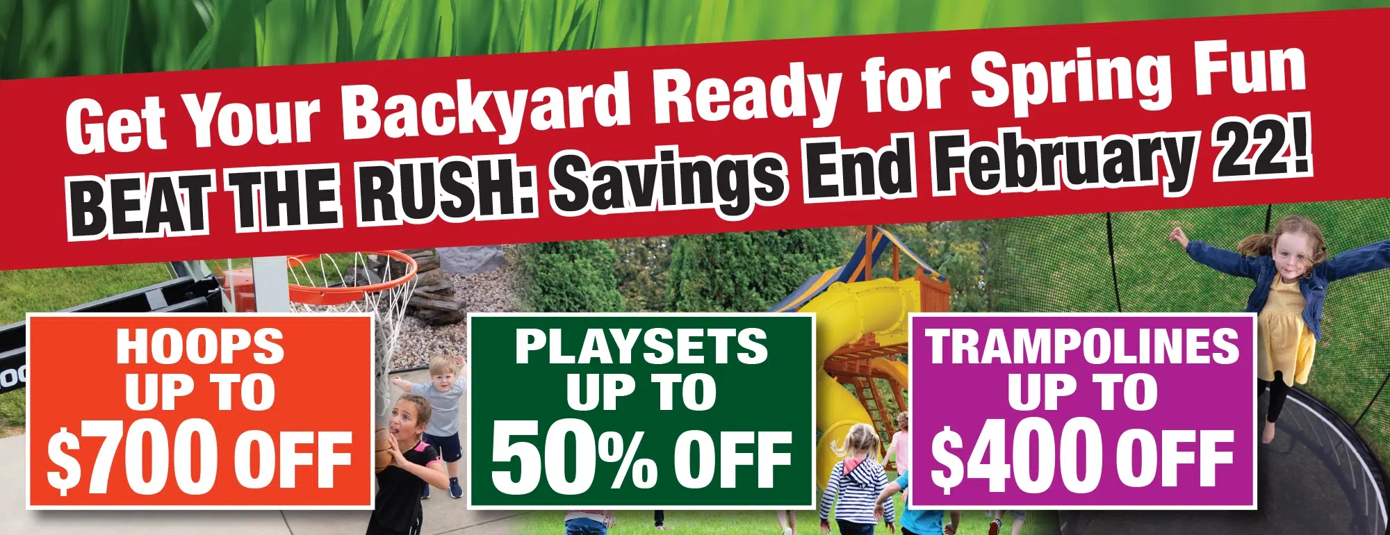 Get Your Backyard Ready for Spring Fun