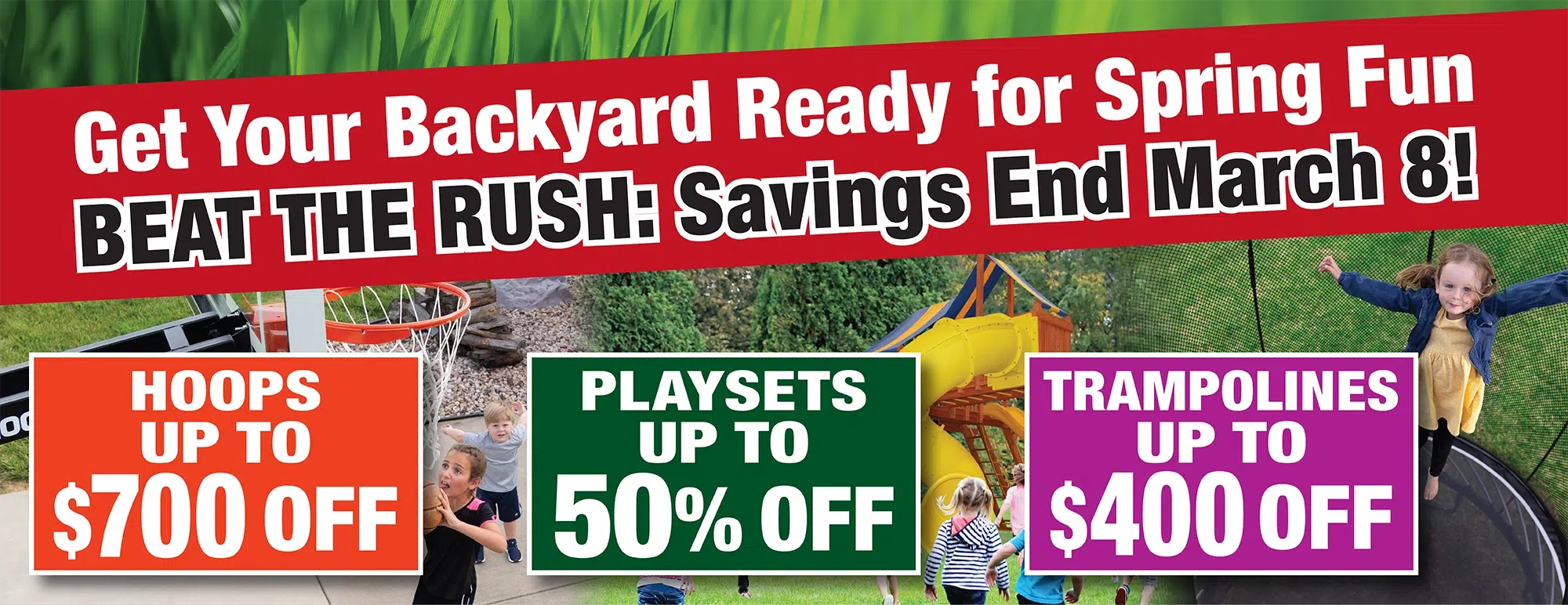 Get Your Backyard Ready for Spring Fun