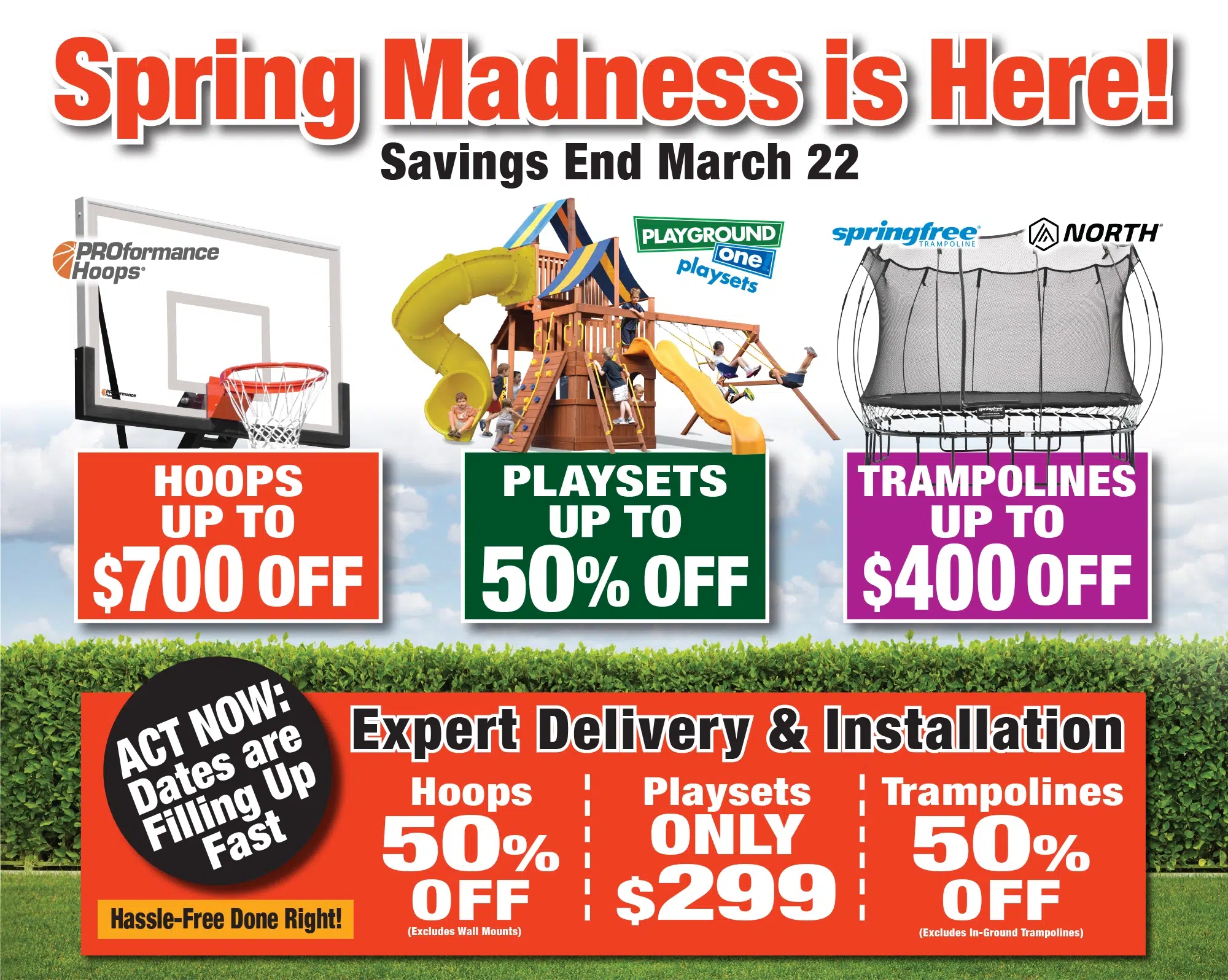 Spring Madness is Here