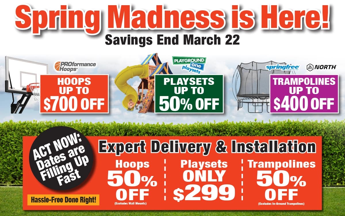 Superior Play - Spring Madness Sale Here