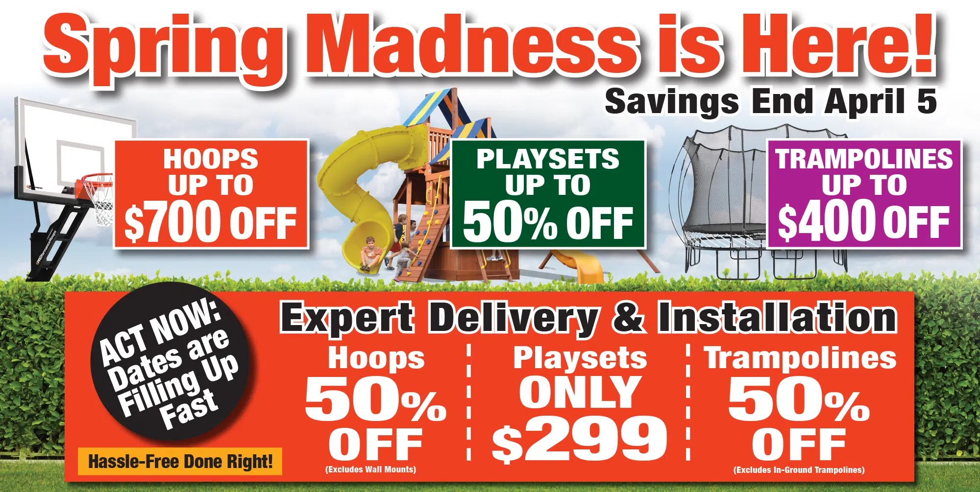 Superior Play - Spring Madness Sale is Here